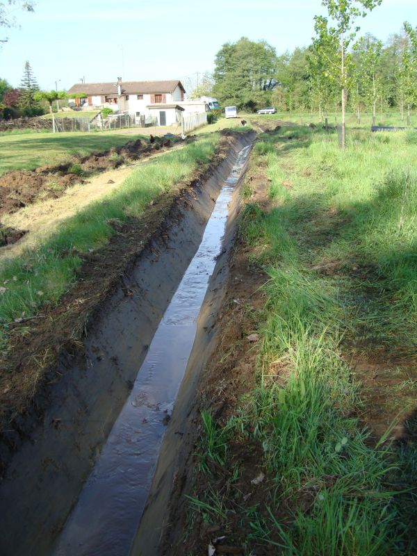 Création et curage fossés Stpf
